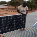 Solar installation in Zambia