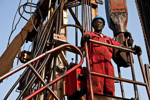 Sudanese oil worker